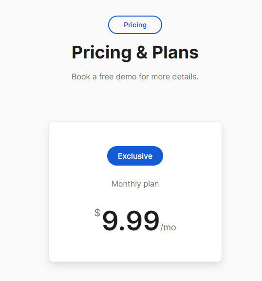 price plan