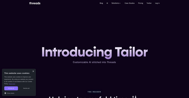 tailer by threads