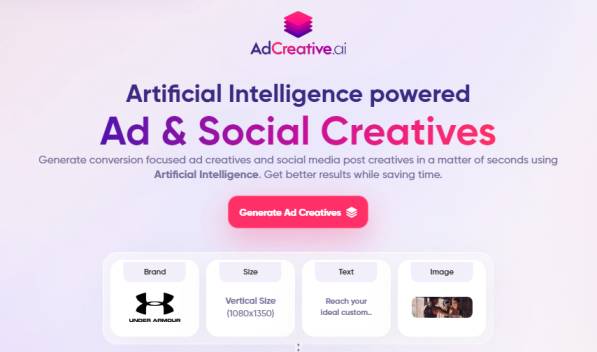 what is adcreatice ai