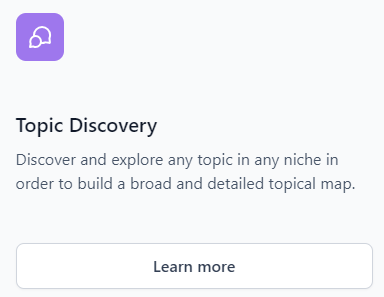 Topic discovery