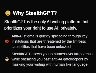 WhyStealthGPT