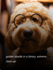 Golden hair Dog