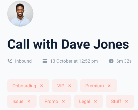 Call with Jones
