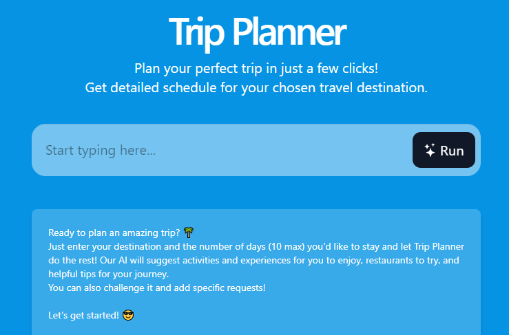 plan your trip