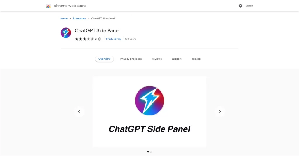 chatgpt-side-panel