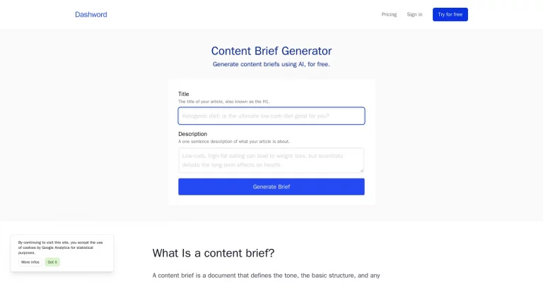 content-brief-generator