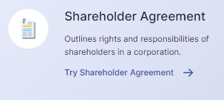 Sharehoulder agreement
