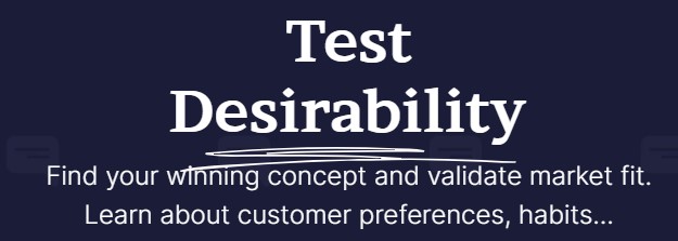 Test desirability