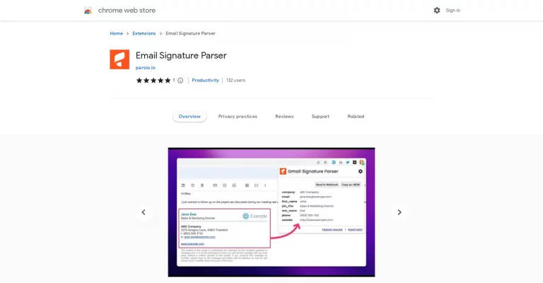 email-signature-parser