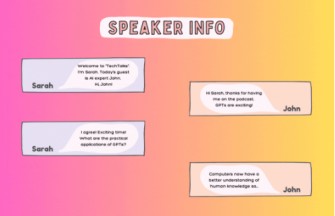 speaker info